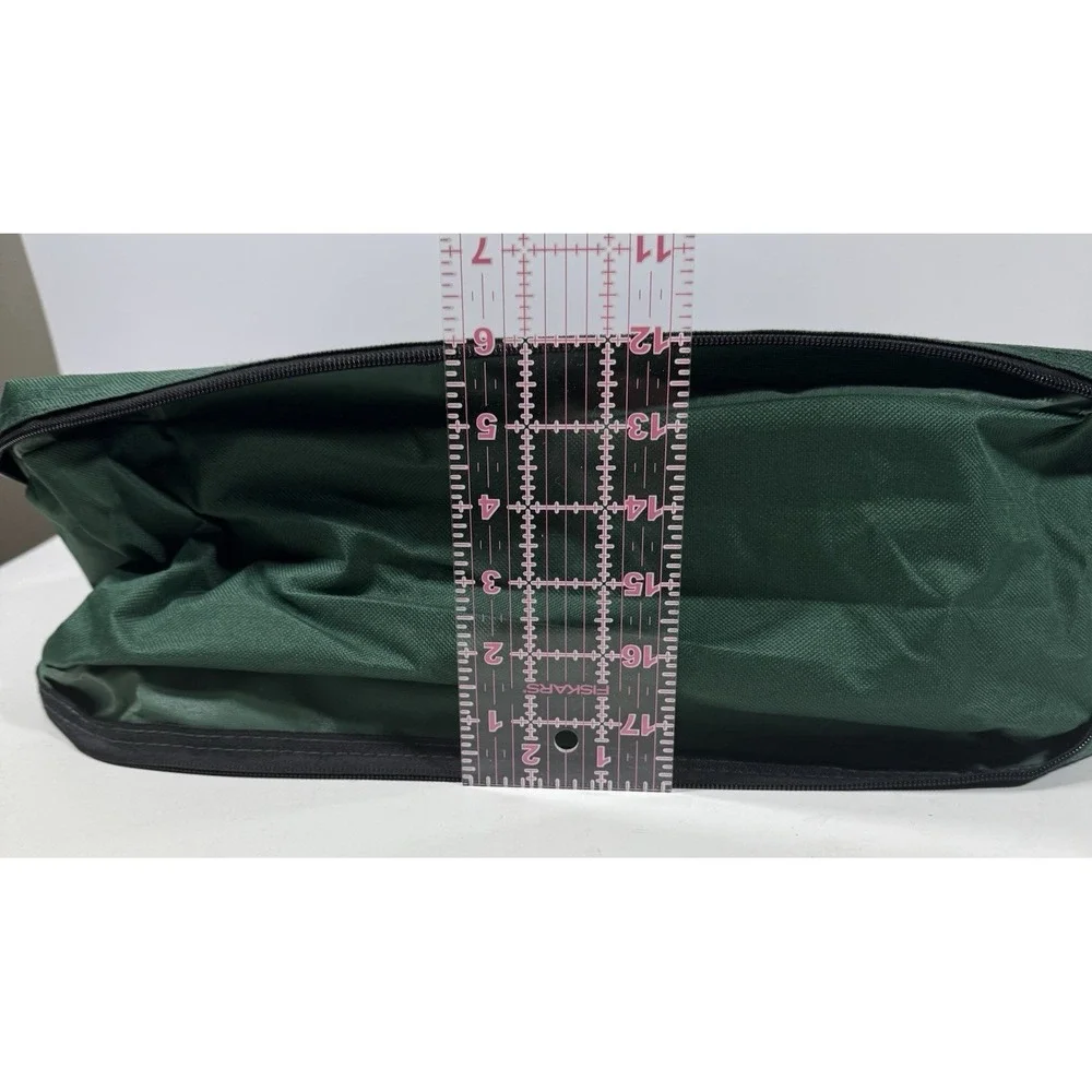 Unbranded Messenger Bag Unisex Large Green Tactical Patch Panel Utility Laptop